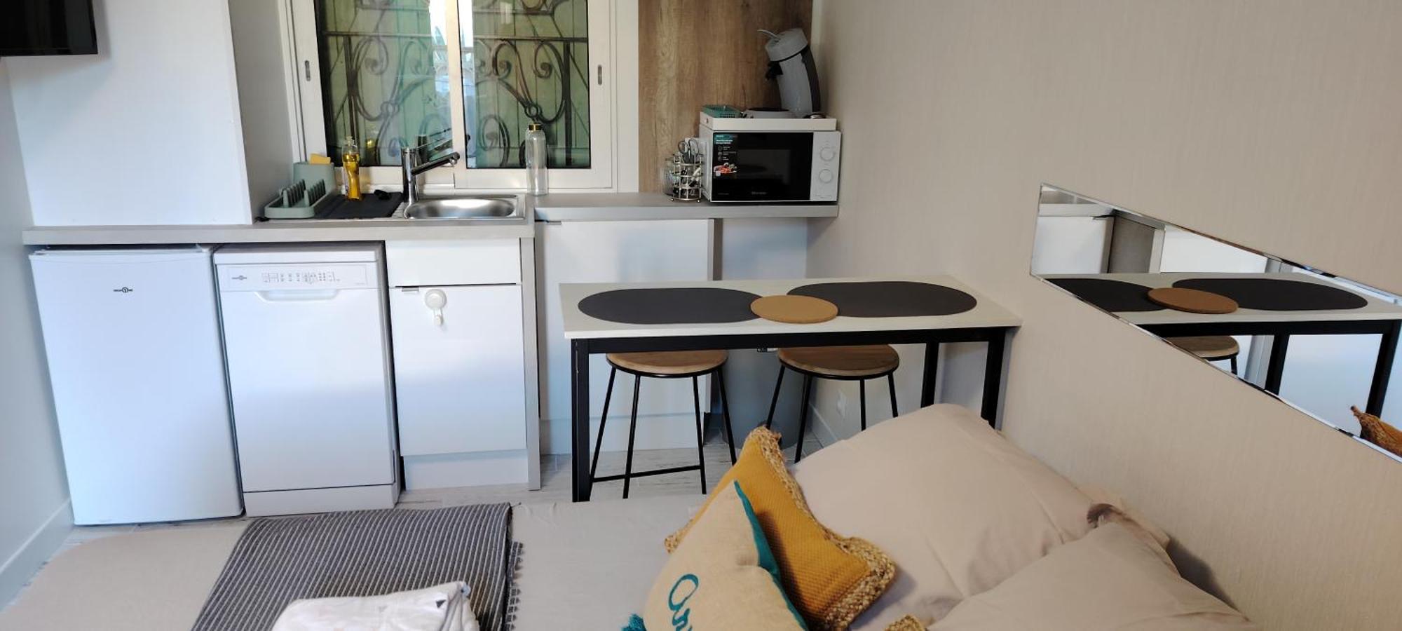 Studio Cosy Balneo Avec Jardin Le Barcarès Zewnętrze zdjęcie